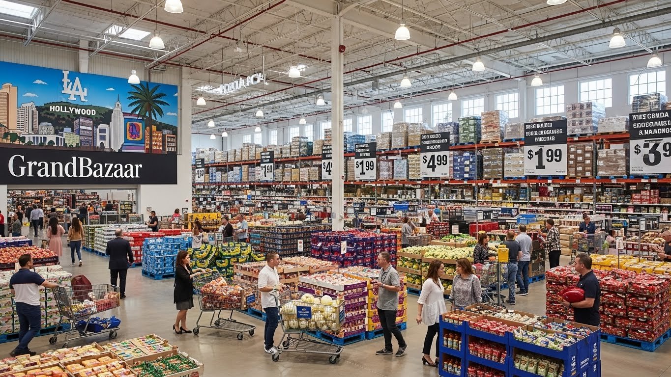 Costco Rival Debuts Warehouse Megastore