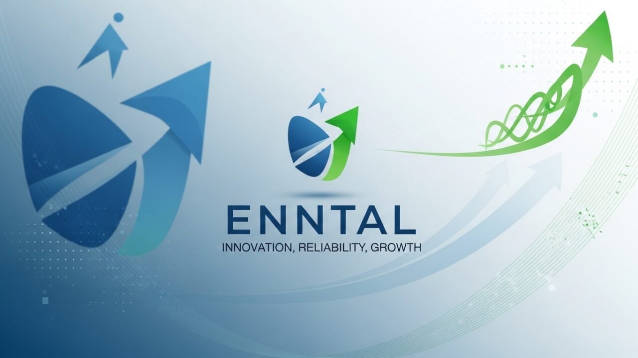 Enntal – A Modern Brand Identity Blending Innovation, Reliability, and Growth