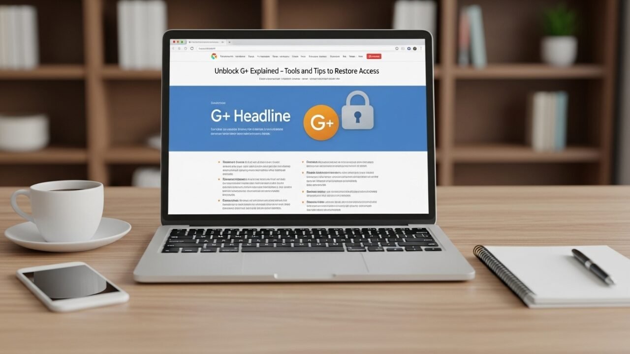 Unblock G+ Explained – Tools and Tips to Restore Access