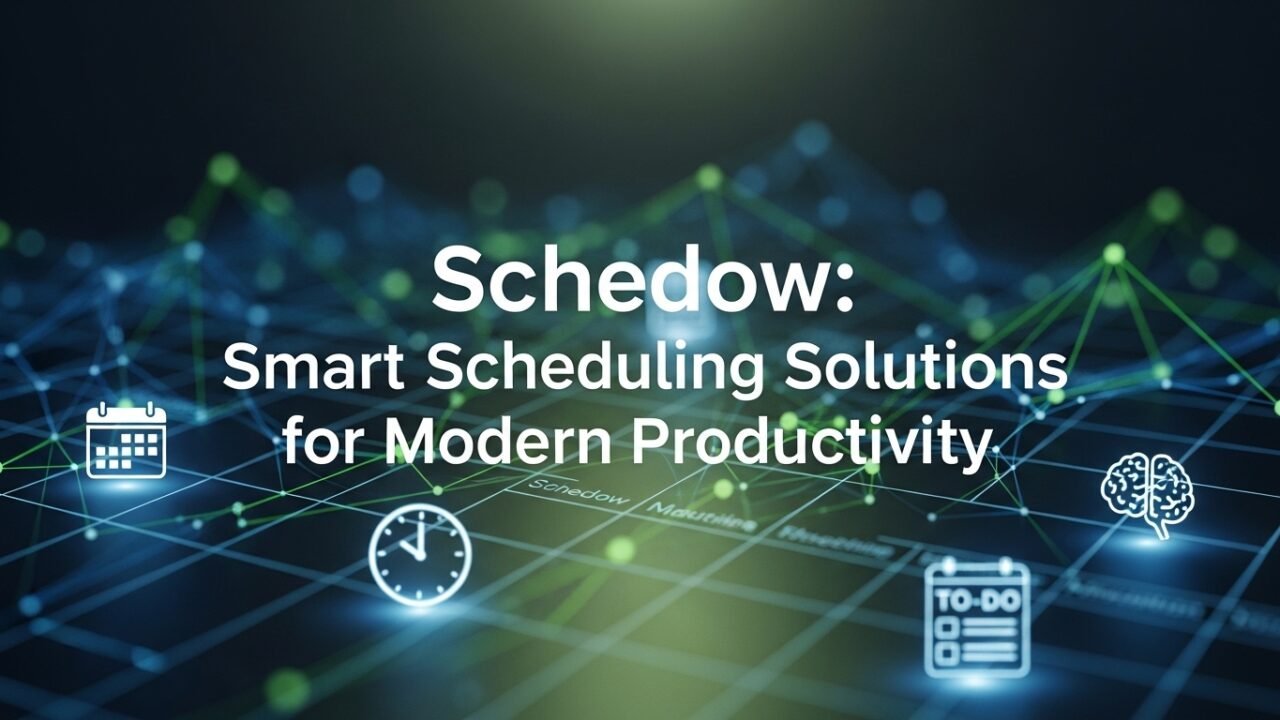 Schedow: Smart Scheduling Solutions for Modern Productivity