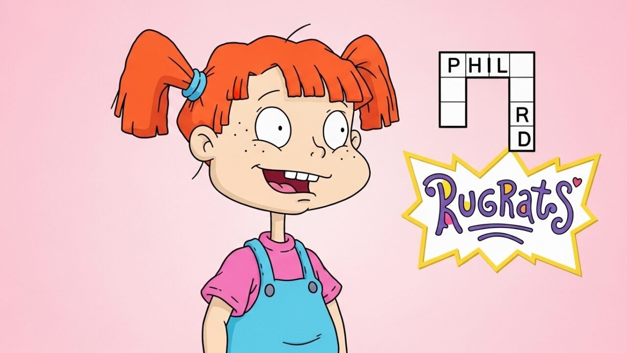 Phil or Lil of Rugrats Crossword